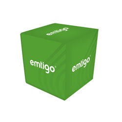 Pufa kostka reklamowa z nadrukiem