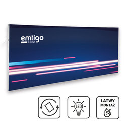 Kaseton ŚCIENNY LED 200x85 cm