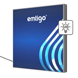 Obraz tekstylny LED na ramie 100 mm