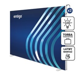 Ścianka / kaseton LED PLUS 300x200 cm