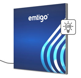 Obraz tekstylny LED na ramie 50 mm