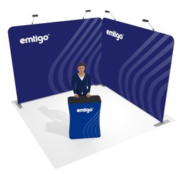 Zestaw targowy TEKSTYLNY 3x3M