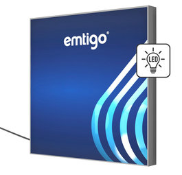 Obraz tekstylny LED na ramie 100 mm