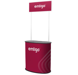 Stoisko promocyjne ekskluzywne z półką