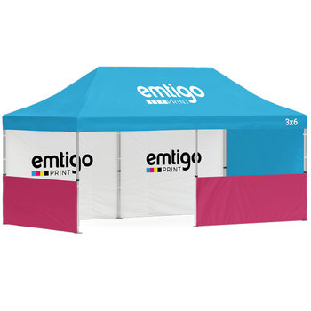 Advertising Tent 3x6 with print