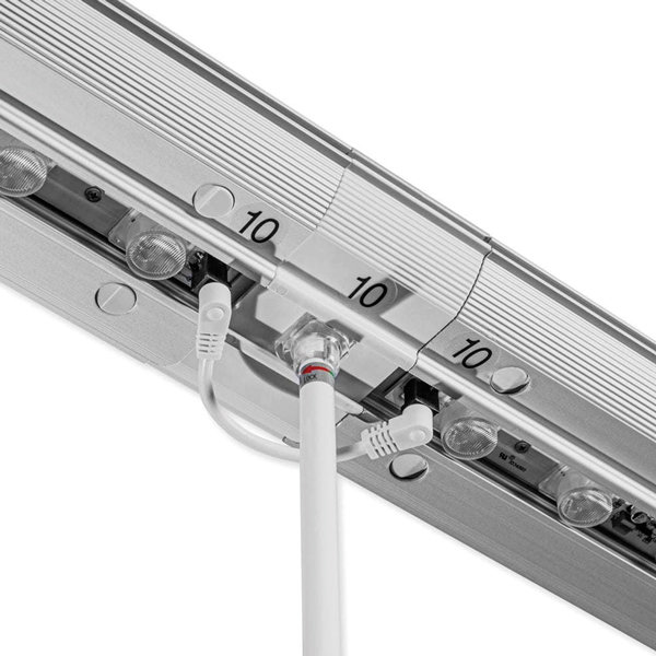 Ścianka / kaseton wolnostojący LED LUMIX 100x250 cm z wydrukiem
