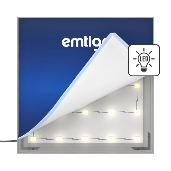 Obraz tekstylny LED na ramie 50 mm