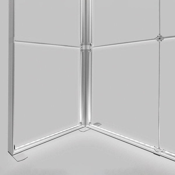 kaseton wolnostojący LED LUMIX 285x250 cm z wydrukiem