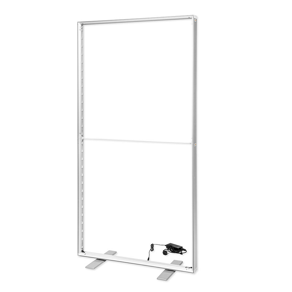 Kaseton wolnostojący LED 100x230 cm w torbie na kółkach-7