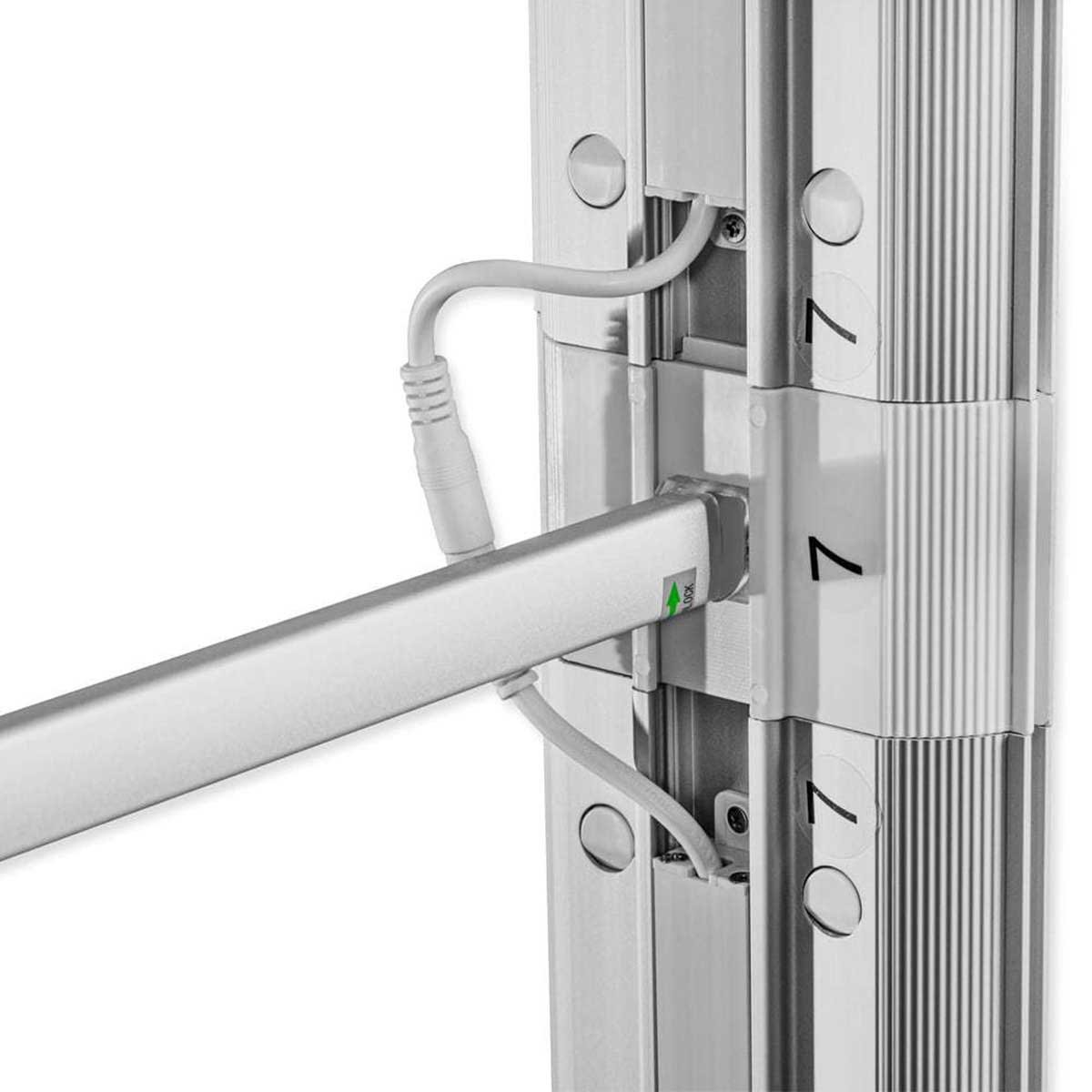 kaseton wolnostojący LED LUMIX 400x250 cm z wydrukiem