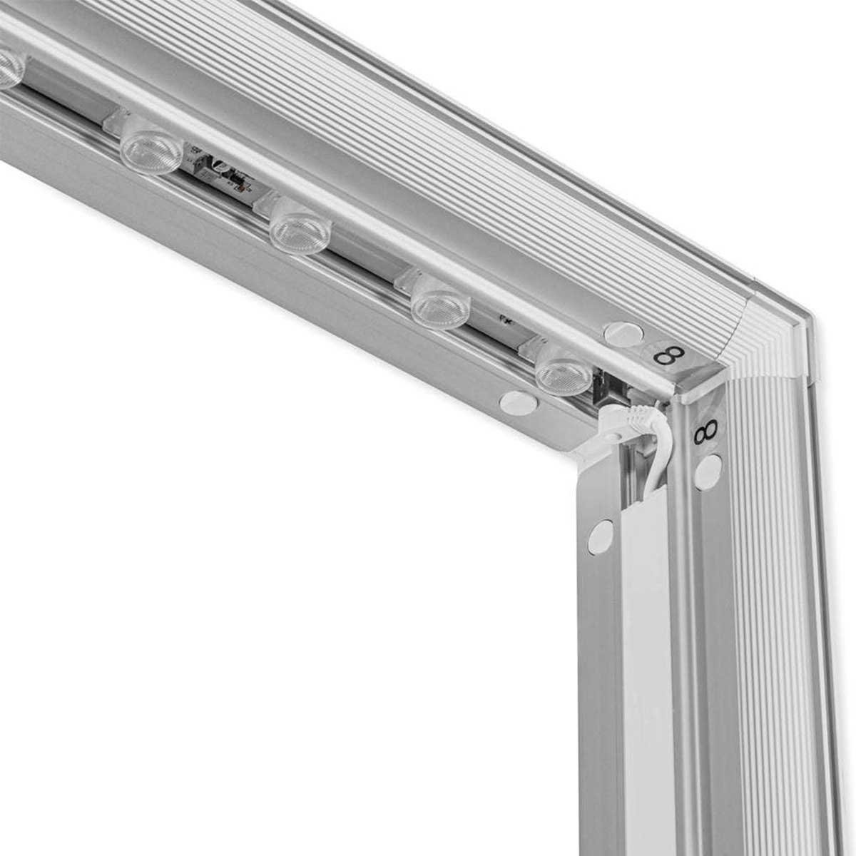 kaseton wolnostojący LED LUMIX 200x250 cm z wydrukiem