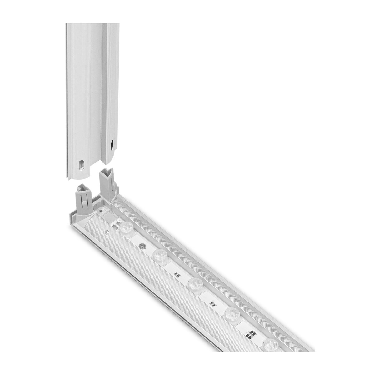 Trybunka TEKSTYLNA LED z polka