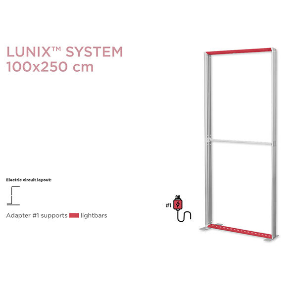 XL set 50 (poziom) do  systemu LUNIX