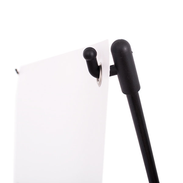 X-banner - mocowanie wydruku