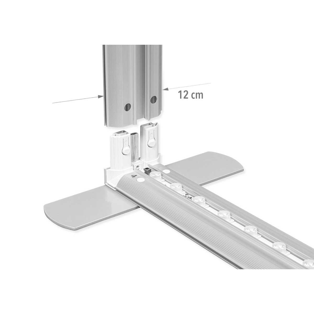 kaseton wolnostojący LED LUMIX 500x250 cm z wydrukiem