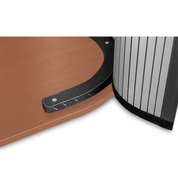 Trybunka promocyjna NERKA - blat w kolorze drewna