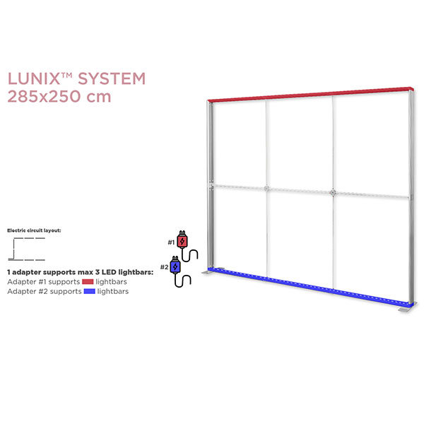 XL set 50 (poziom) do  systemu LUNIX