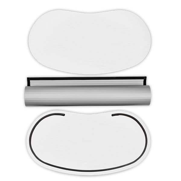 Trybunka promocyjna NERKA - biały blat