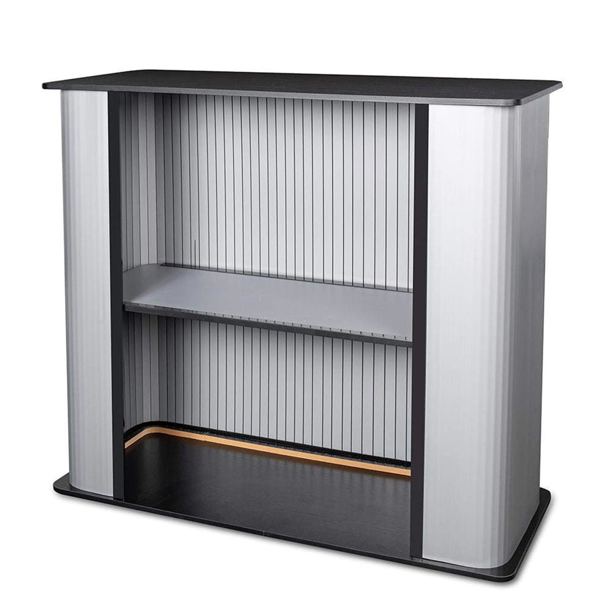 Trybunka prostokątna z półką