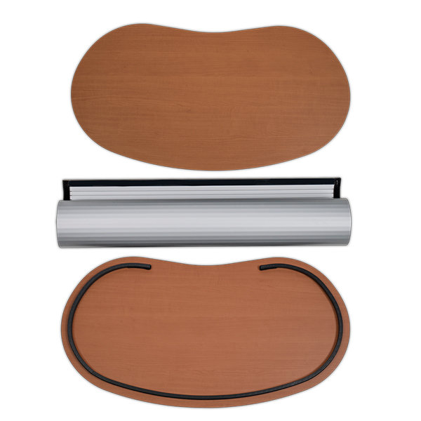 Trybunka promocyjna NERKA - blat w kolorze drewna