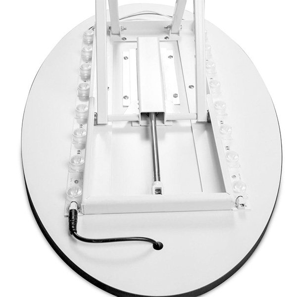 trybunka tekstylna owalna - automatic LED