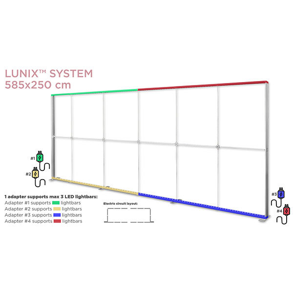 XL set 50 (poziom) do  systemu LUNIX