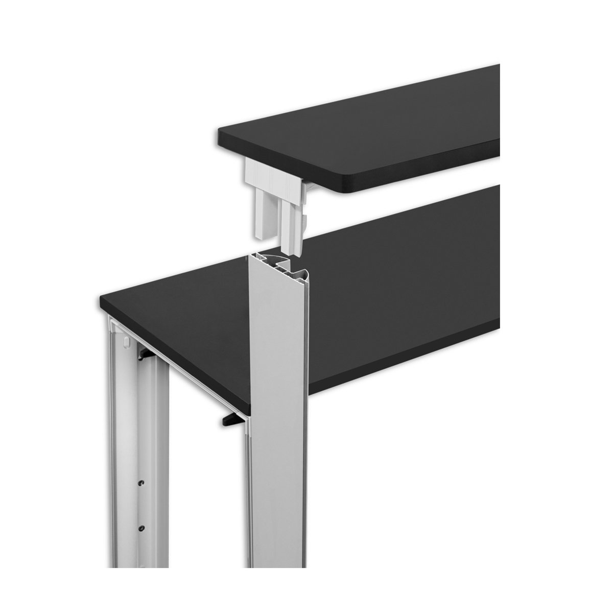 Trybunka TEKSTYLNA LED z polka