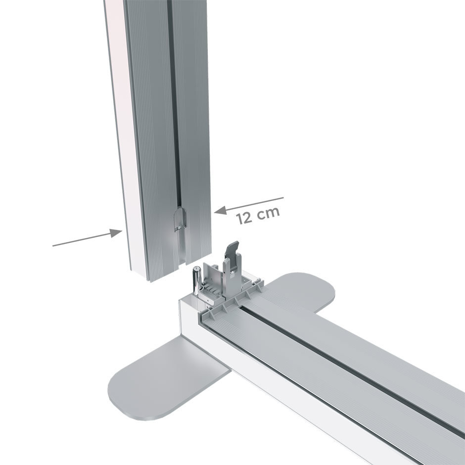 kaseton wolnostojący LED LUMIX 200x250 cm RGB