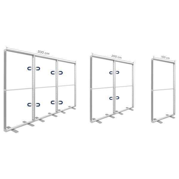 Kaseton wolnostojący LED FLEX 100x200