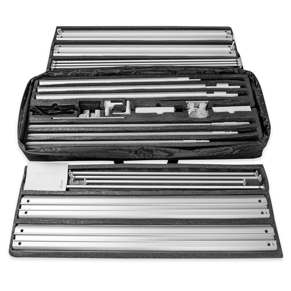 kaseton wolnostojący LED LUMIX 500x250 cm z wydrukiem