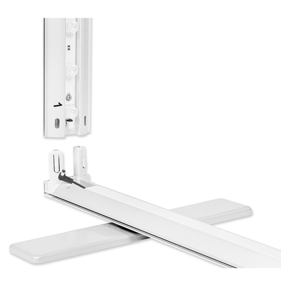 Kaseton wolnostojący LED 100x200 cm w torbie na kółkach-5