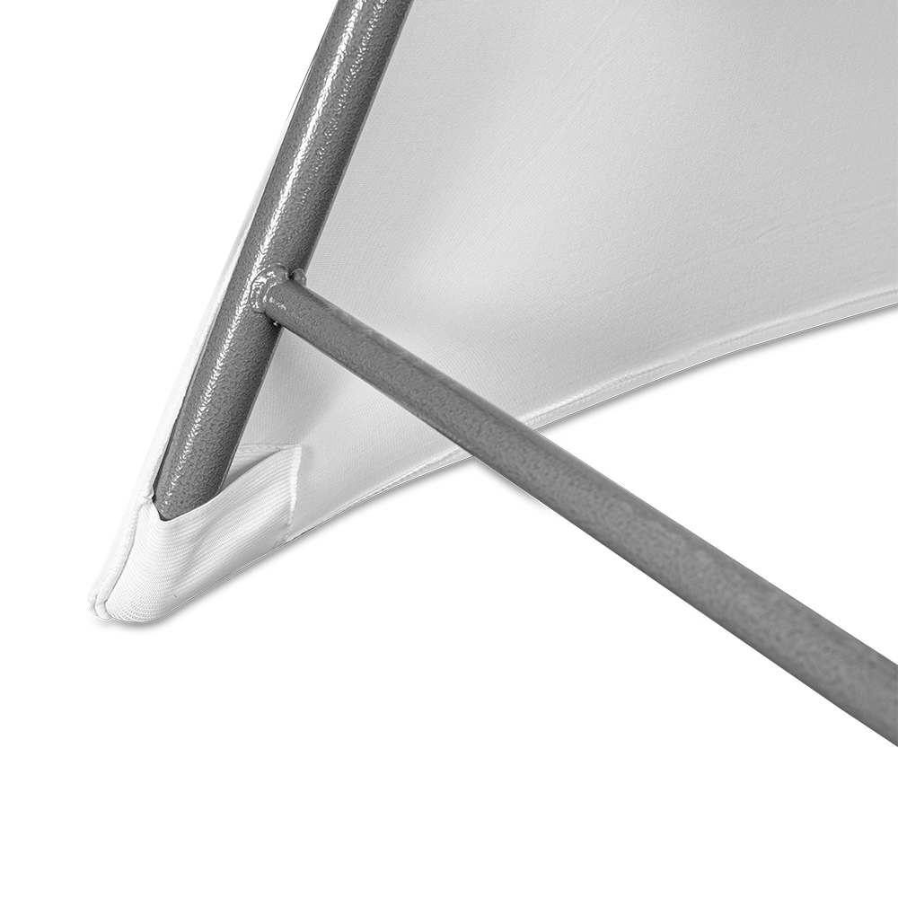 Pokrowiec na krzesło koktajlowe – biały