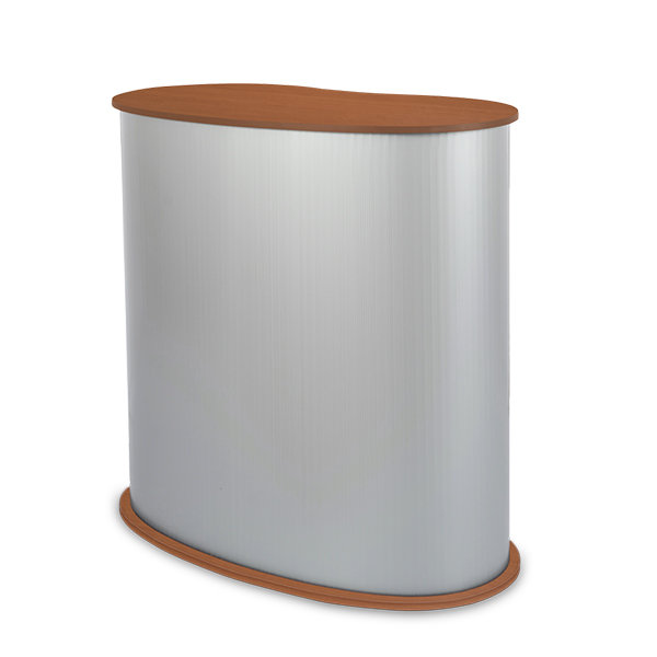 Trybunka promocyjna NERKA - blat w kolorze drewna