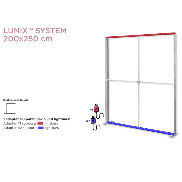 XL set 50 (poziom) do  systemu LUNIX