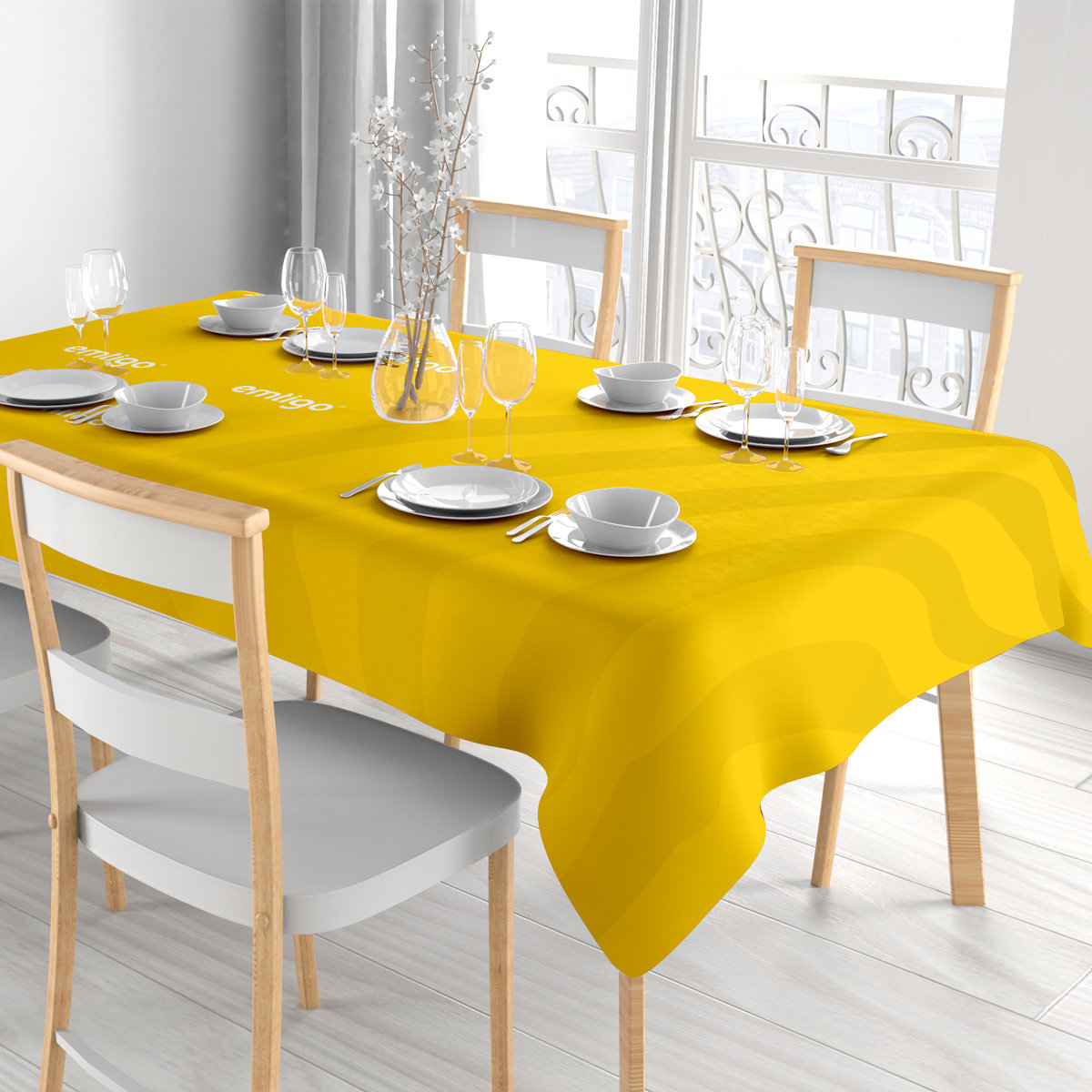 Obrus reklamowy nadrukiem