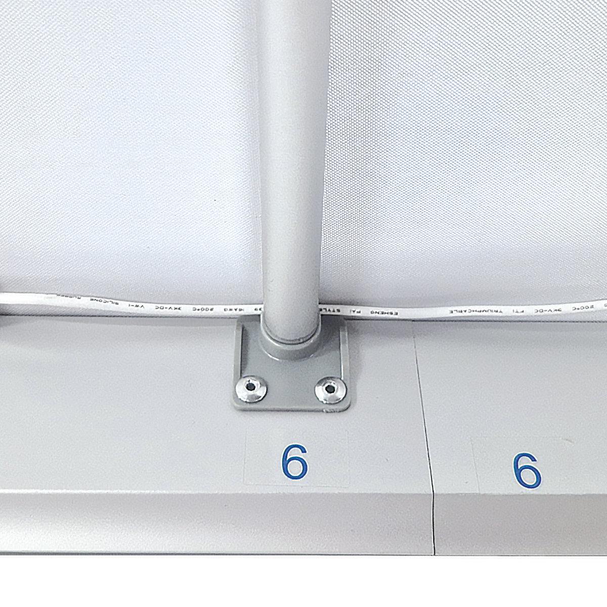 Kaseton ŚCIENNY LED 120x240 cm