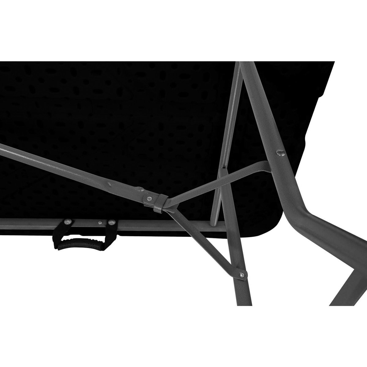 Stół składany cateringowy - eventowy CZARNY prostokątny 180x75 cm