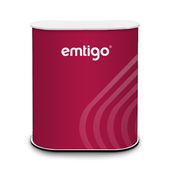 Trybunka promocyjna NERKA - biały blat