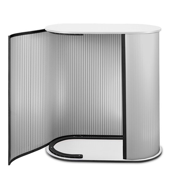 Trybunka promocyjna NERKA - biały blat