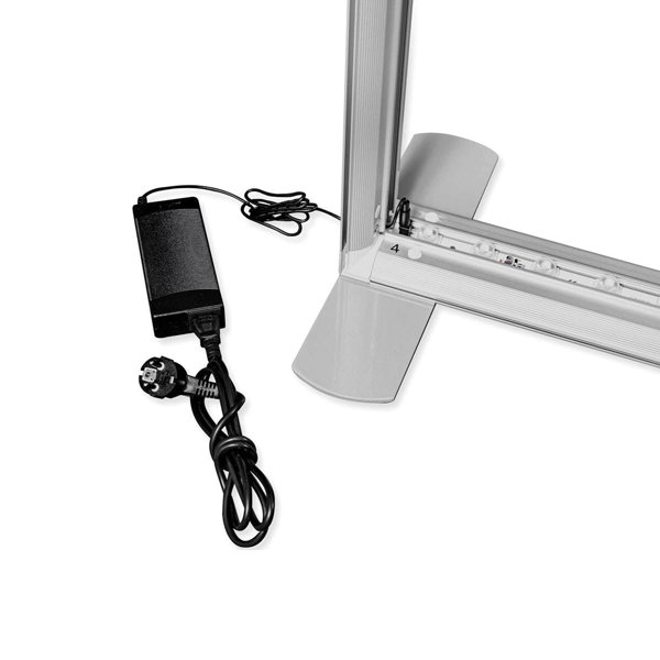 kaseton wolnostojący LED LUMIX 100x250 cm