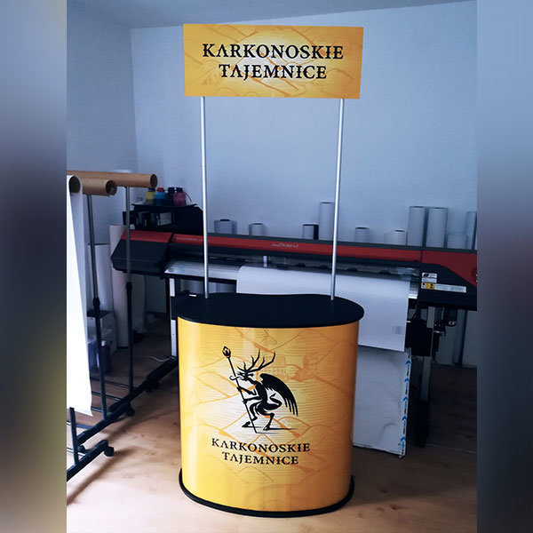 Stoisko promocyjne ekskluzywne - karkonowskie tajemnice