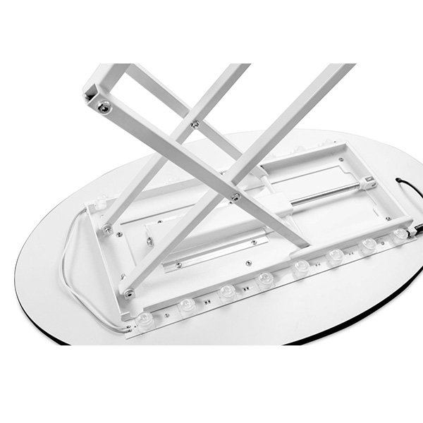 trybunka tekstylna owalna - automatic LED